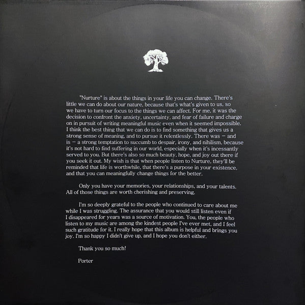 Nurture (CLEAR VINYL) | Mint (M) Mint (M)
