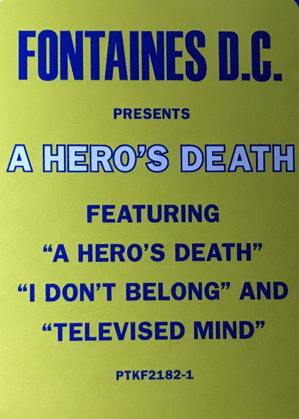 A Hero's Death | Mint (M) Mint (M) - POST PUNK *NEW*