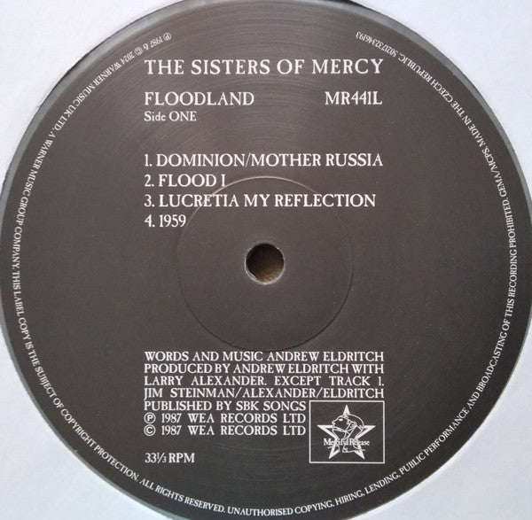 Floodland (COLOR VINYL) | Mint (M) Mint (M) - POST PUNK *SEALED/COLOR*