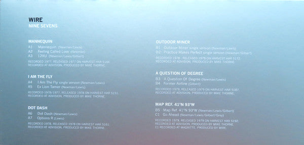 Nine Sevens (2025 RSD 2xVINYL) | Mint (M) Mint (M) - POST PUNK *SEALED*