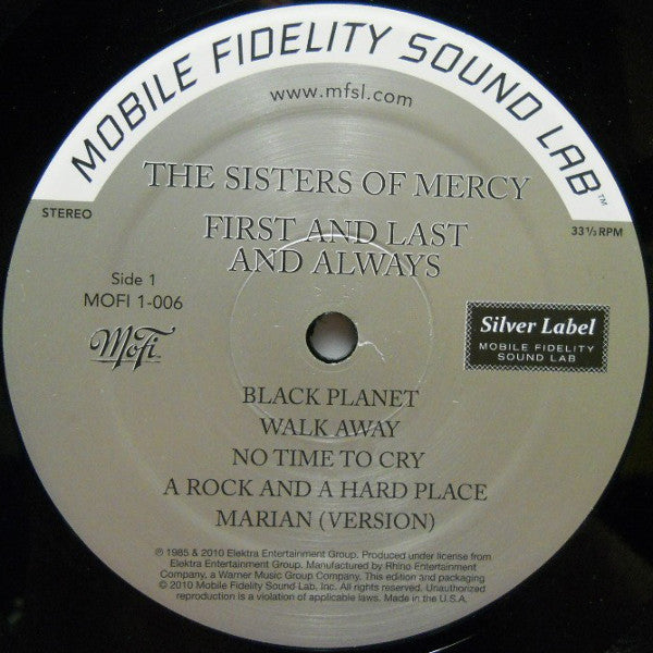 First And Last And Always (MFSL VINYL) | Mint (M) Mint (M) - POST PUNK *SEALED*