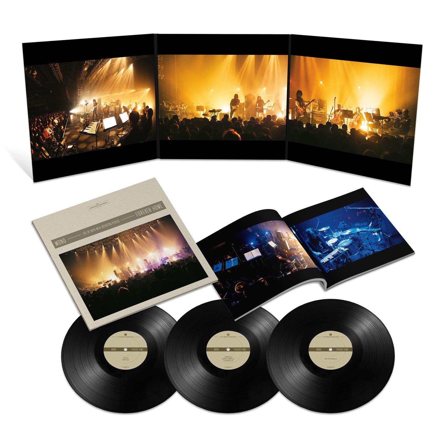 (PRE-ORDER 11/7/25) Forever Home: Live in Japan with Orchestra PITREZA (3x Vinyl) | Mint (M) Mint (M) - POST ROCK *NEW*