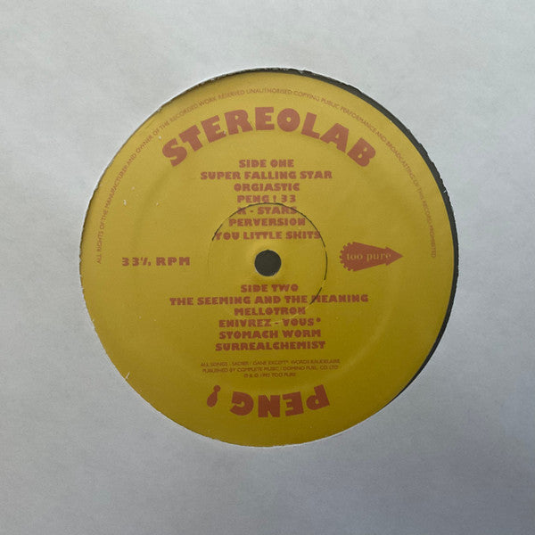 Peng! (VINYL) *CREASE* | Mint (M) Excellent+ (EX+) - POST ROCK *SEALED*