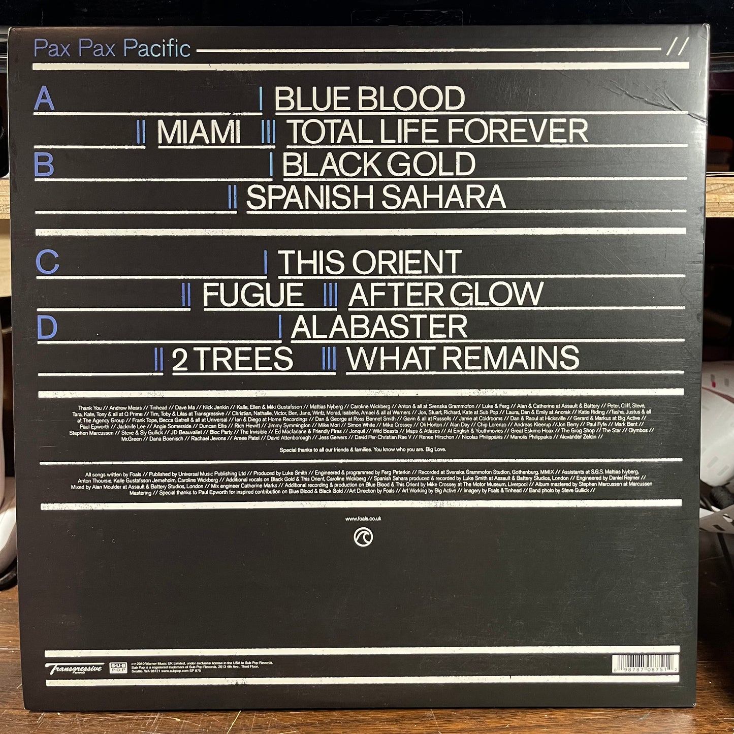 Total Life Forever (2xVINYL) | Near Mint (NM) Near Mint- (NM-) - POST ROCK / USED *NEAR MINT*