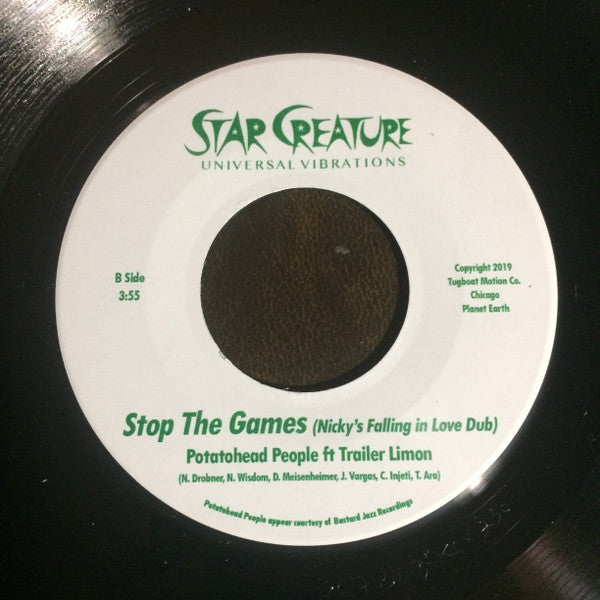Stop the Games (7" VINYL) | Mint (M) Generic - FUNK *NEW*