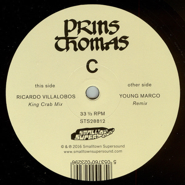 Prins Thomas C Remixes Smalltown Supersound 2x12" Mint (M) Mint (M)