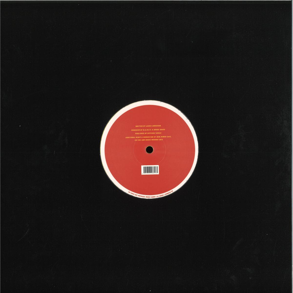 M.A.N.D.Y. Vs Booka Shade Feat. Laurie Anderson - O Superman 2025 (YELLOW VINYL 12" Get Physical Music) | NEW Mint (M) Mint (M) - PROGRESSIVE *NEW/COLOR*