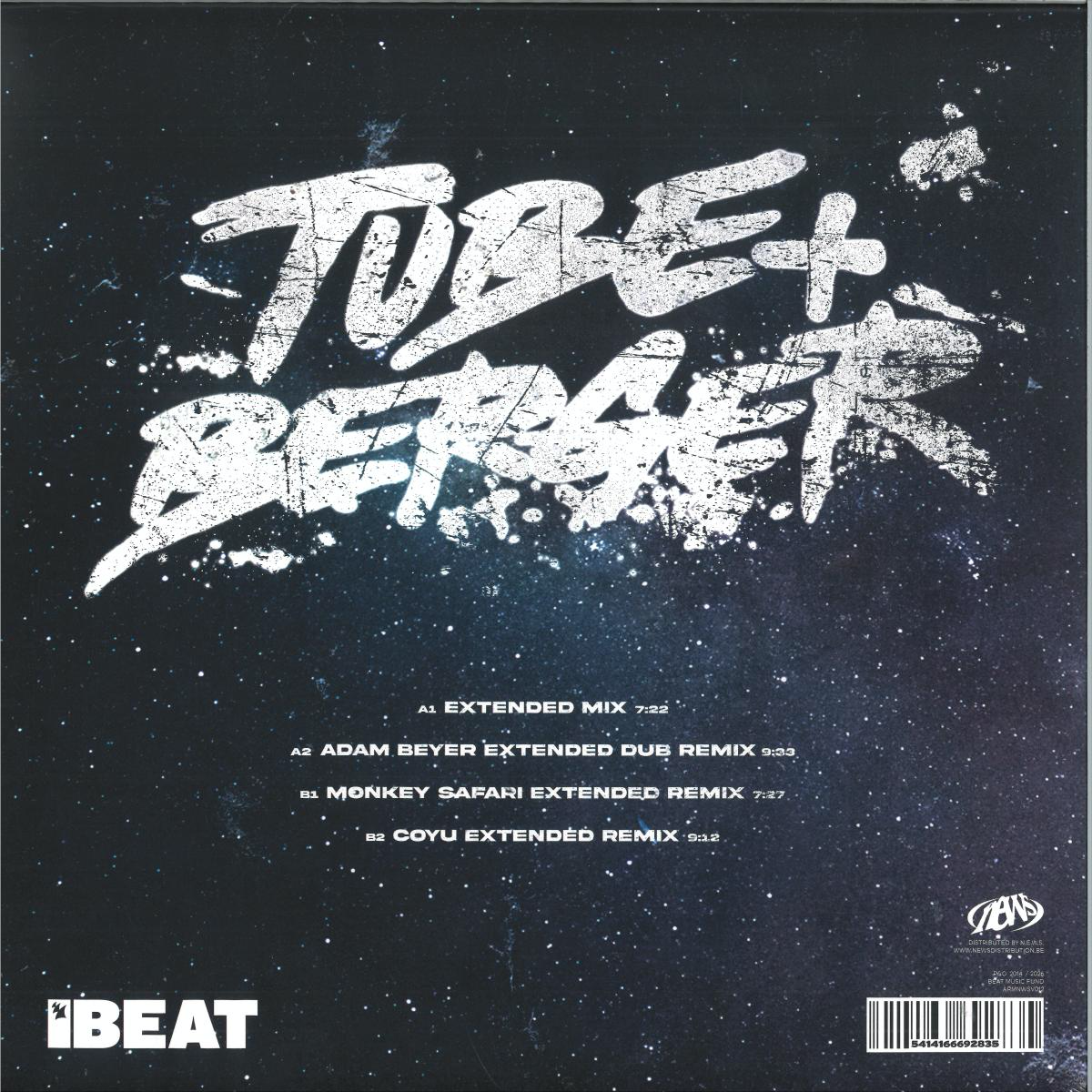 Tube & Berger - Imprint Of Pleasure (WHITE VINYL) | Mint (M) Mint (M) - PROGRESSIVE *NEW/COLOR*