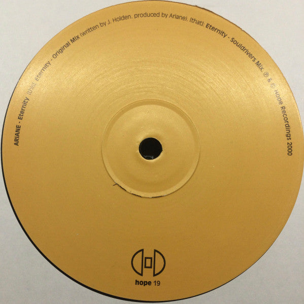 Eternity (12" VINYL) | Excellent (EX) Excellent (EX) - PROGRESSIVE / USED *EXCELLENT*