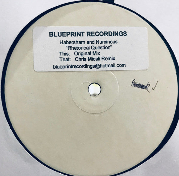 Rhetorical Question (12") | Near Mint (NM) Near Mint (NM) - PROGRESSIVE / USED *NEAR MINT*