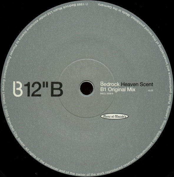 Bedrock - Heaven Scent (VINYL LP) | Very Good (VG) Generic - PROGRESSIVE / USED *VERY GOOD*