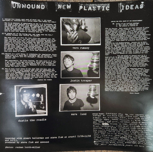 New Plastic Ideas (TRANSLUCENT ORANGE VINYL) | Mint (M) Mint (M) - PUNK *SEA;ED/COLOR*