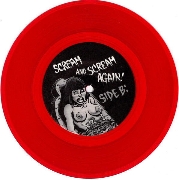 Scream And Scream Again (TRANSPARENT PINK 7") | Mint (M) Mint (M) - PUNK *NEW/COLOR*