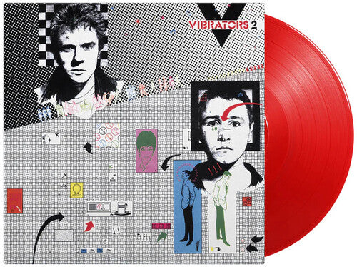 Vibrators - V2 (MOV 180G RED VINYL LP) | NEW - PUNK *NEW/COLOR*