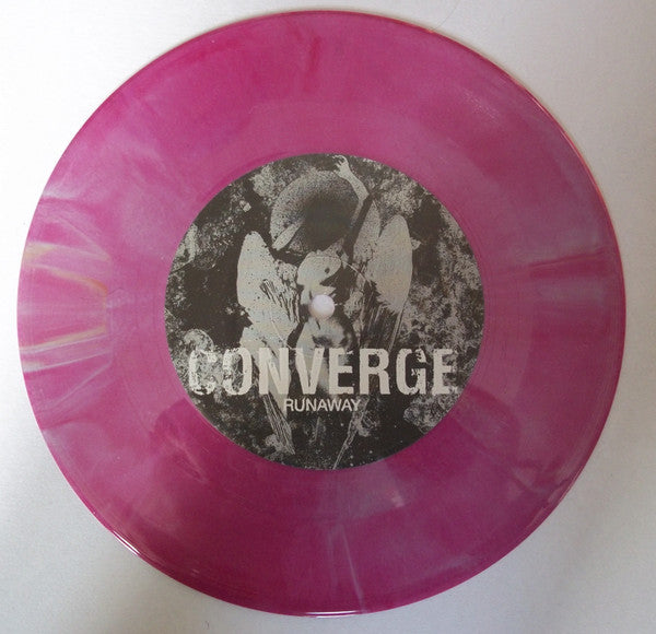 Converge / Dropdead (7" COLOR BONG' VINYL) *PINK/BLUE* | Mint (M) Mint (M) - PUNK *NEW/COLOR*