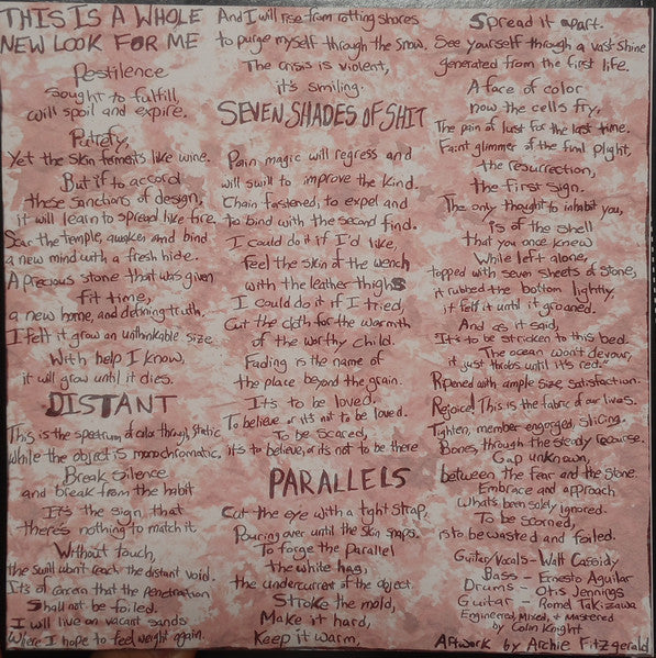 The Cat Of Nine Tails (7" TRANSPARENT RED VINYL) | Mint (M) Mint (M) - PUNK *NEW/COLOR*