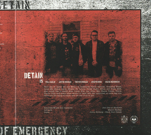 State Of Emergency (7" TRANSPARENT RED VINYL) | Mint (M) Mint (M) - PUNK *NEW/COLOR*