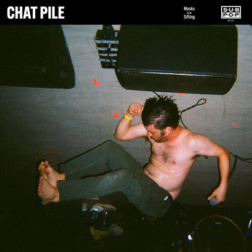 Chat Pile - (PRESALE 8/7/26) Masks (LMTD BLUE VINYL 7" SUB POP 2026) | NEW - PUNK *NEW/COLOR*