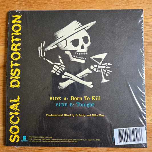 Born To Kill / Tonight (VINYL 7") | Mint (M) Mint (M) - PUNK *NEW/COLOR*