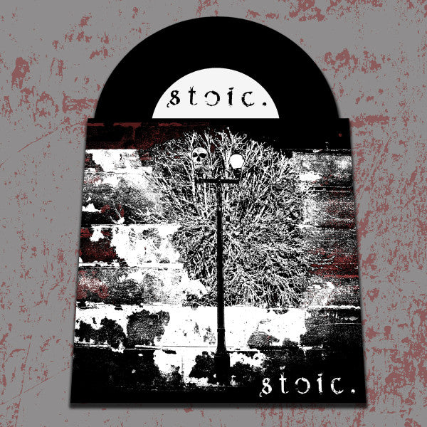 Stoic / Oldneck Split (WHITE W/ GREEN SPLATTER VINYL 7") | Mint (M) Mint (M) - PUNK *NEW/COLOR*