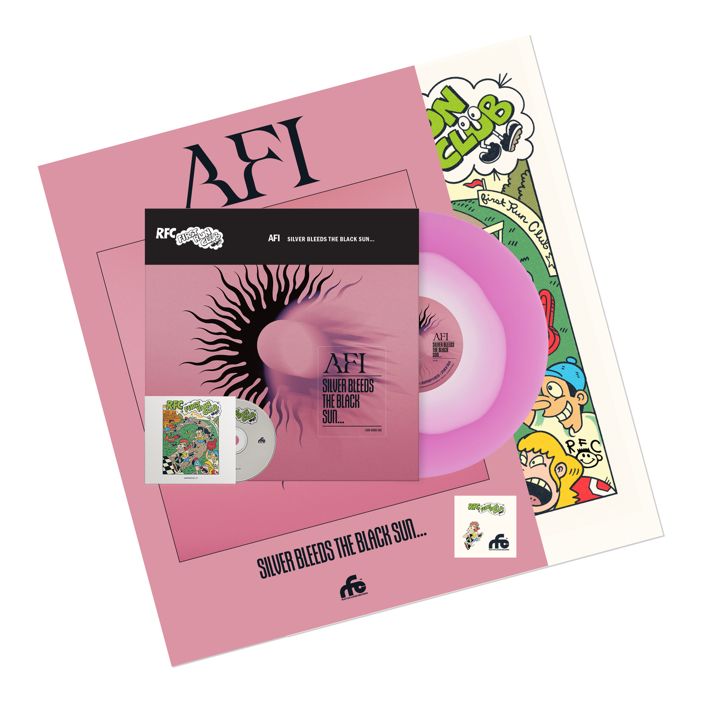 (PRE-ORDER 10/03/2025) Silver Bleeds the Black Sun... (WHITE, VIOLET VINYL) | Mint (M) Mint (M) - PUNK *NEW*