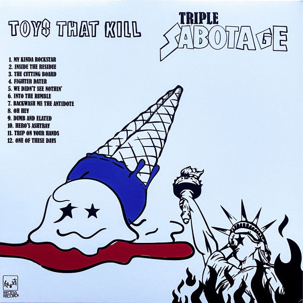 Toys That Kill - Triple Sabotage (BLACK VINYL LP) | NEW - PUNK *NEW*