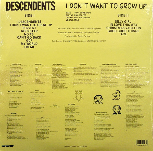 I Don't Want To Grow Up (VINYL) | Mint (M) Mint (M) - PUNK *NEW*
