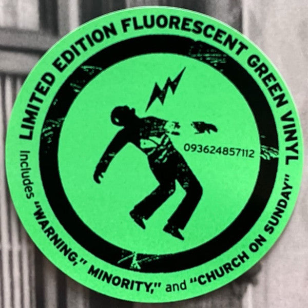 Warning: (GREEN VINYL) | Mint (M) Mint (M) - PUNK *SEALED/COLOR*
