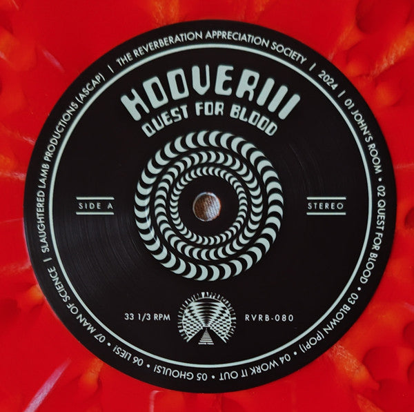 Hooveriii Quest For Blood LP Mint (M) Mint (M)