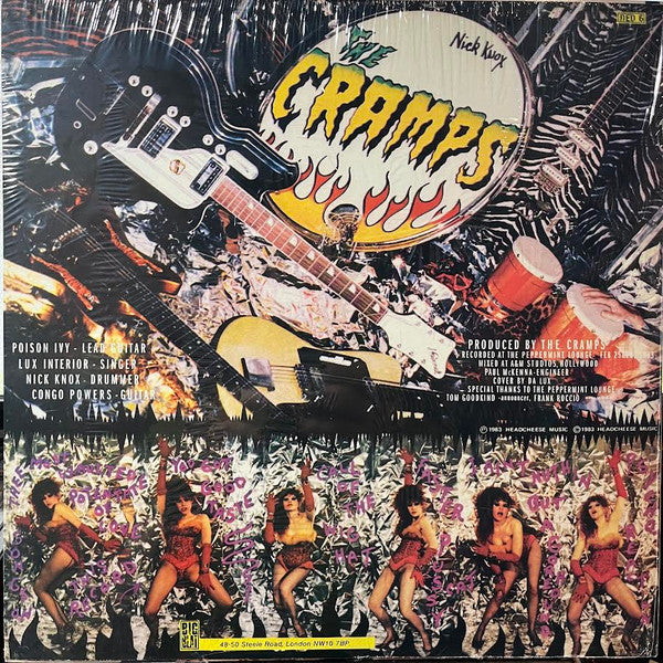 The Cramps - Smell Of Female (3 Bonus Tracks)(UNOFFICIAL VINYL) | - PUNK *SEALED*