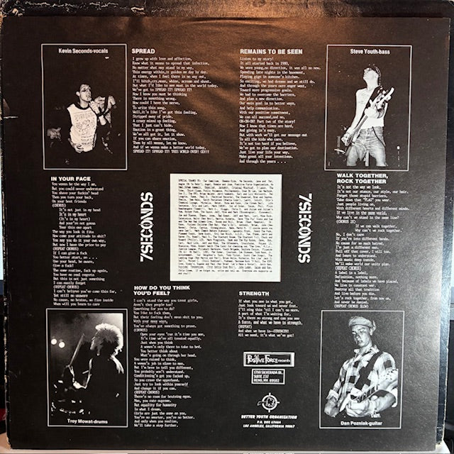 Walk Together, Rock Together (VINYL) | Excellent (EX) Excellent (EX) - PUNK / USED *EXCELLENT*