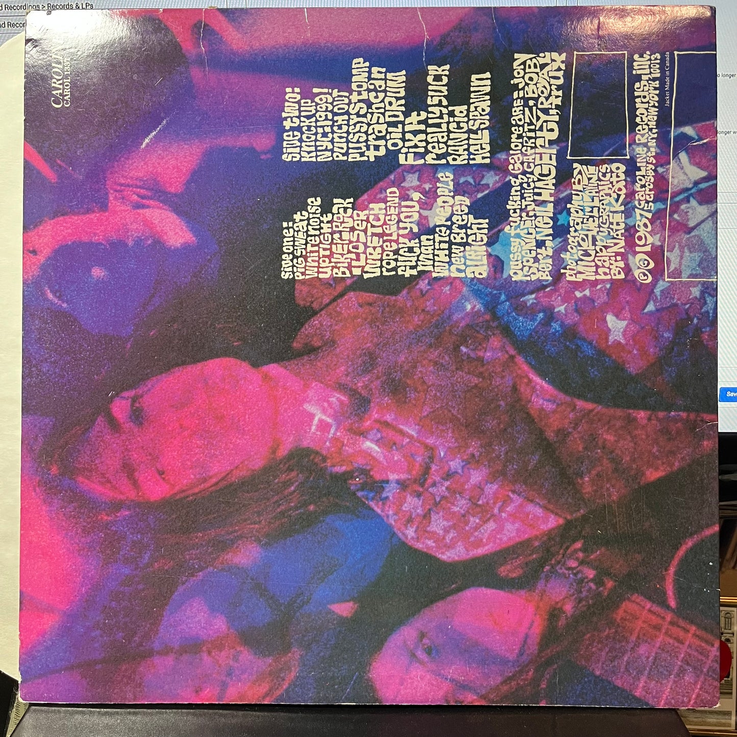 Right Now! (VINYL) | Near Mint- (NM-) Excellent+ (EX+) - PUNK / USED *NEAR MINT-*