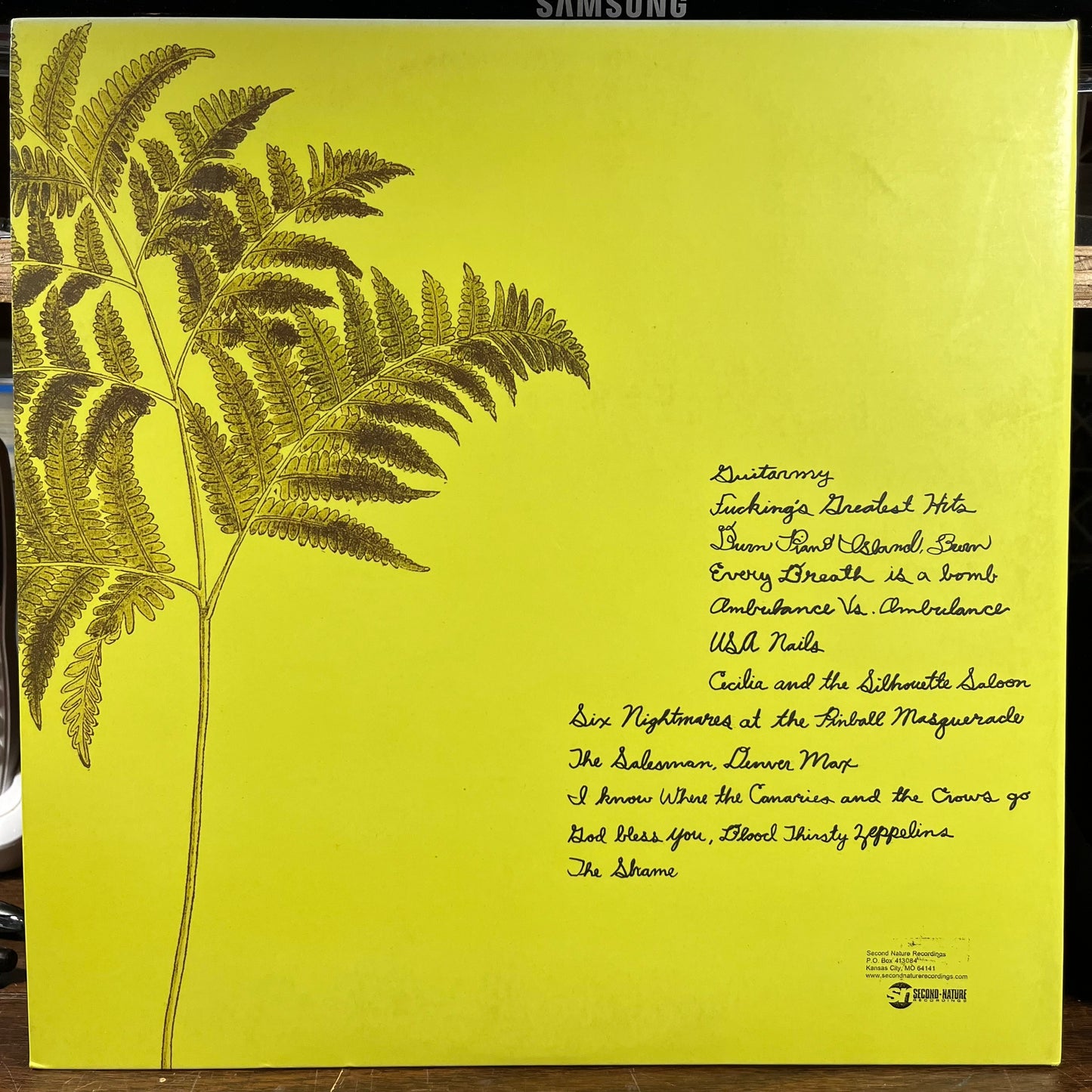 ...Burn, Piano Island, Burn (GREY VINYL) | Near Mint (NM or M-) Near Mint (NM or M-) - PUNK / USED *NEAR MINT*