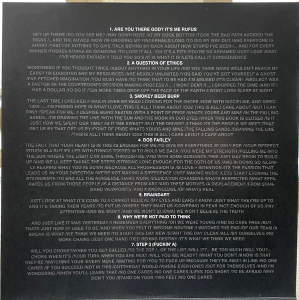 Rufus (TEST PRESS 10" VINYL) | Near Mint (NM or M-) Mint (M) - PUNK / USED *NEAR MINT*