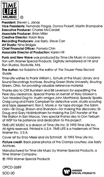 Sounds Of The Seventies - Punk And New Wave (CD) | Near Mint (NM) Near Mint (NM) - PUNK / USED *NEAR MINT*
