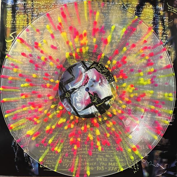 Distractions (YELLOW/PINK SPLATTER) | Near Mint (NM or M-) Mint (M) - PUNK / USED *NEAR MINT*