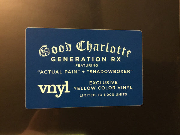 Generation Rx (VINYL) | Near Mint (NM or M-) Near Mint (NM) - PUNK / USED *NEAR MINT*