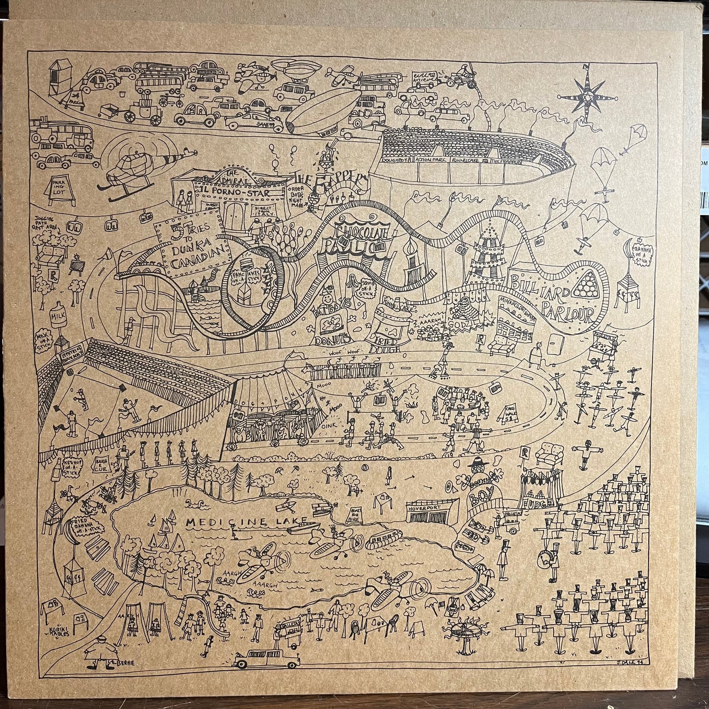 At Action Park (VINYL) | Very Good Plus (VG+) Near Mint (NM or M-) - PUNK / USED *VERY GOOD+*