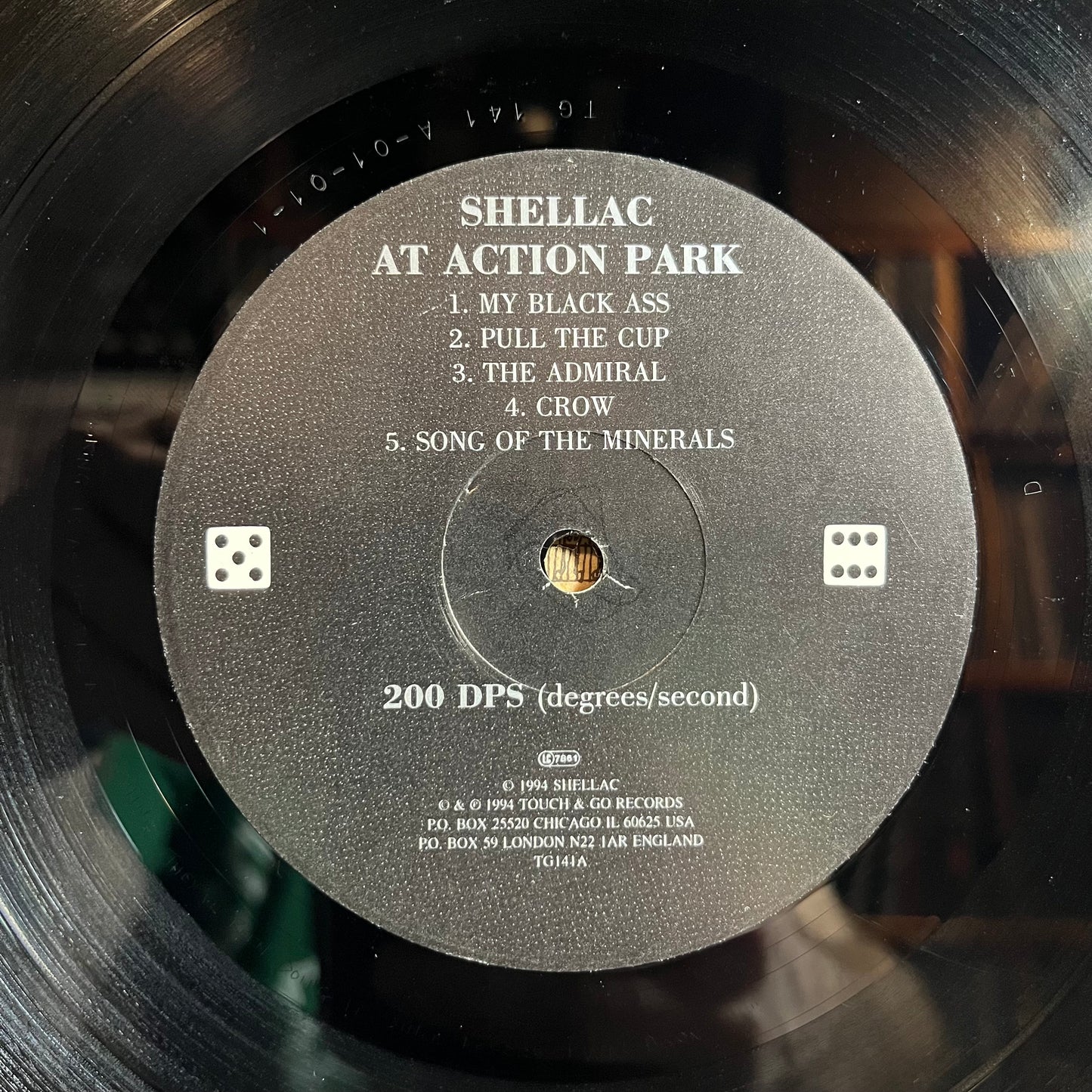 At Action Park (VINYL) | Very Good Plus (VG+) Near Mint (NM or M-) - PUNK / USED *VERY GOOD+*