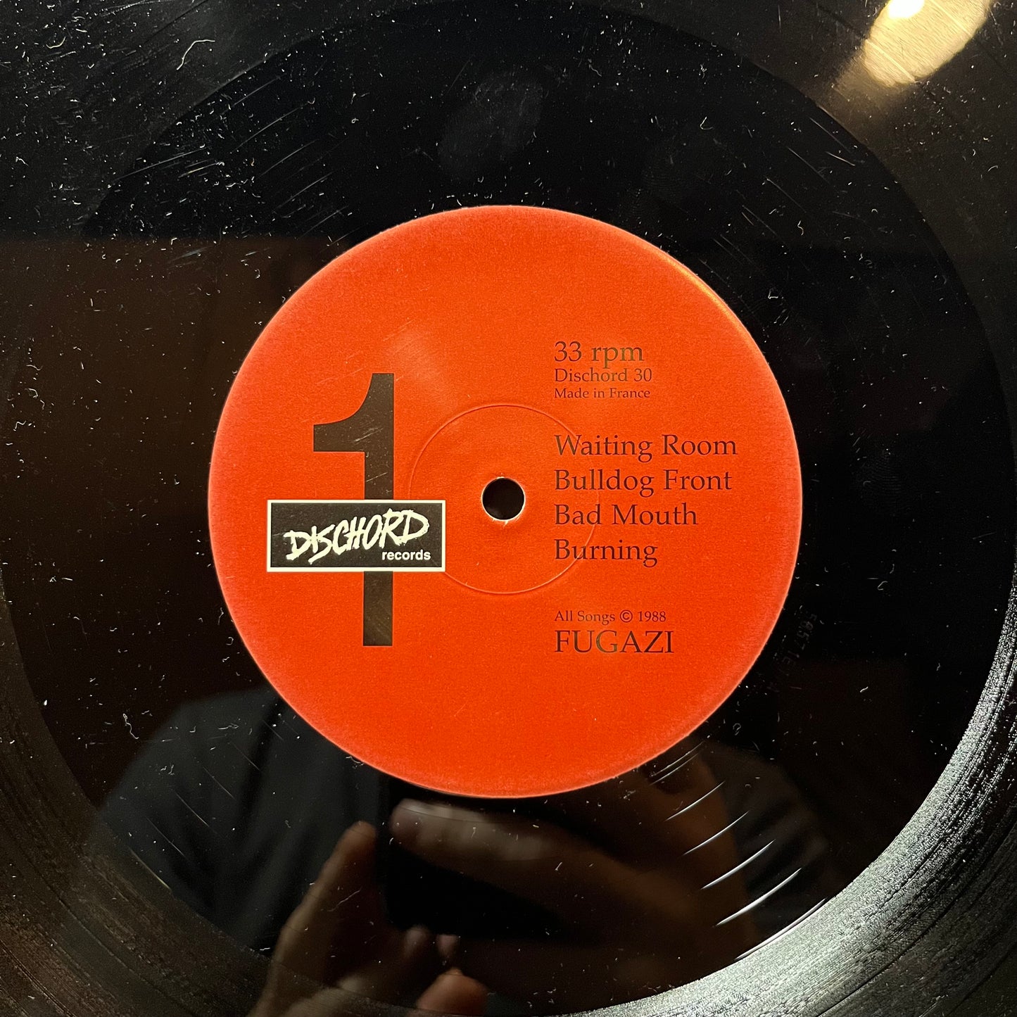 Fugazi (1988 ORIGINAL VINYL) | Very Good (VG) Excellent (EX) - PUNK / USED *VERY GOOD*