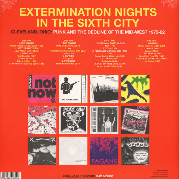 Punk 45: Extermination Nights In The Sixth City! Cleveland, Ohio : Punk And The Decline Of The Mid West 1975 - 82 | Mint (M) Mint (M)