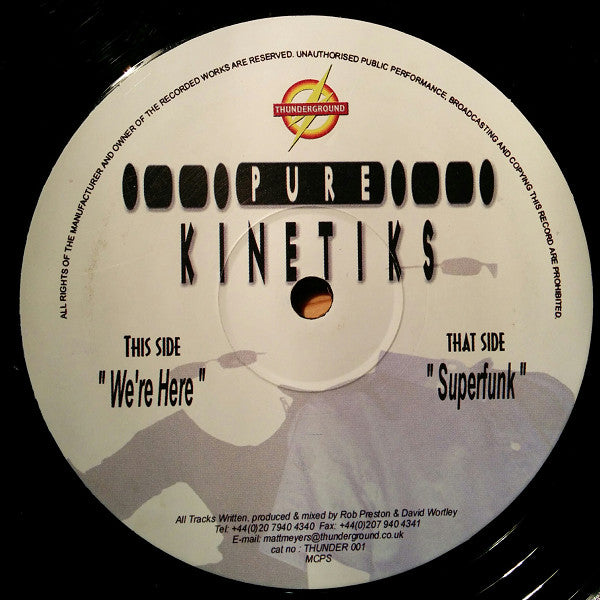 We're Here | Very Good Plus (VG+) Very Good Plus (VG+) - BREAKS / USED *VERY GOOD+*