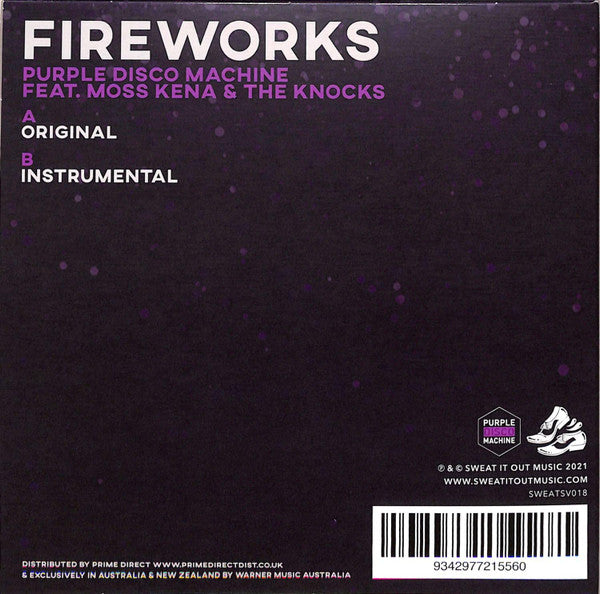 Fireworks (7" VINYL) | Mint (M) Mint (M) - DISCO *NEW*