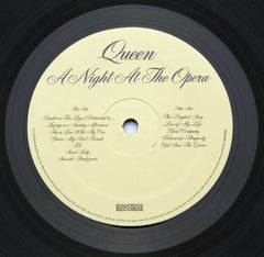 Queen A Night At The Opera Hollywood Records LP, Album, RE, RM, RP, Gat Mint (M) Mint (M)