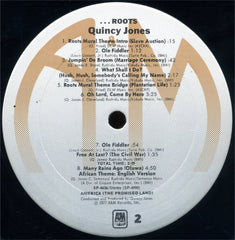 Quincy Jones Roots (The Saga Of An American Family) A&M Records LP, Album, Mon Near Mint (NM or M-) Near Mint (NM or M-)
