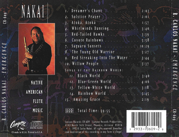 Emergence: Songs Of The Rainbow World - Native American Flute Music | Near Mint (NM) Near Mint (NM)