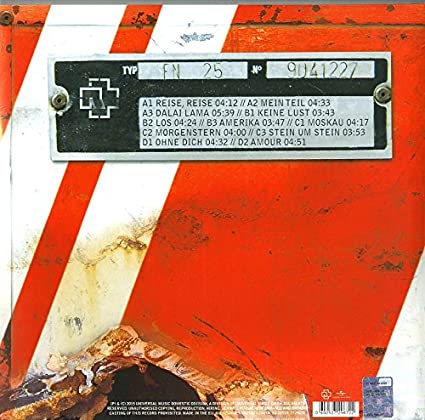 Reise, Reise (Limited Edition) (2 Lp's) | Mint (M) Mint (M) - METAL *SEALED*