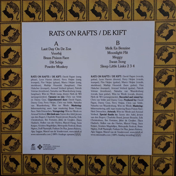 Rats On Rafts / De Kift | Mint (M) Mint (M) - ALT/INDIE *NEW*