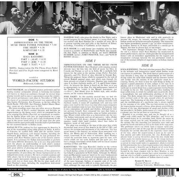 Improvisations And Theme From Pather Panchali | Mint (M) Mint (M)