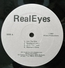 Real Eyes Real Eyes Wizard Productions LP, Album Mint (M) Mint (M)